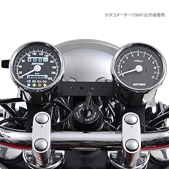 Amazon.co.jp: デイトナ(Daytona) バイク用 機械式 スピード