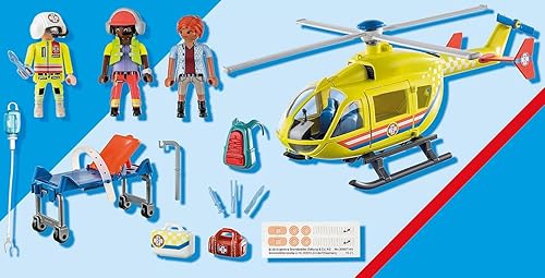 Miniatura 6 de Playmobil Helicóptero médico