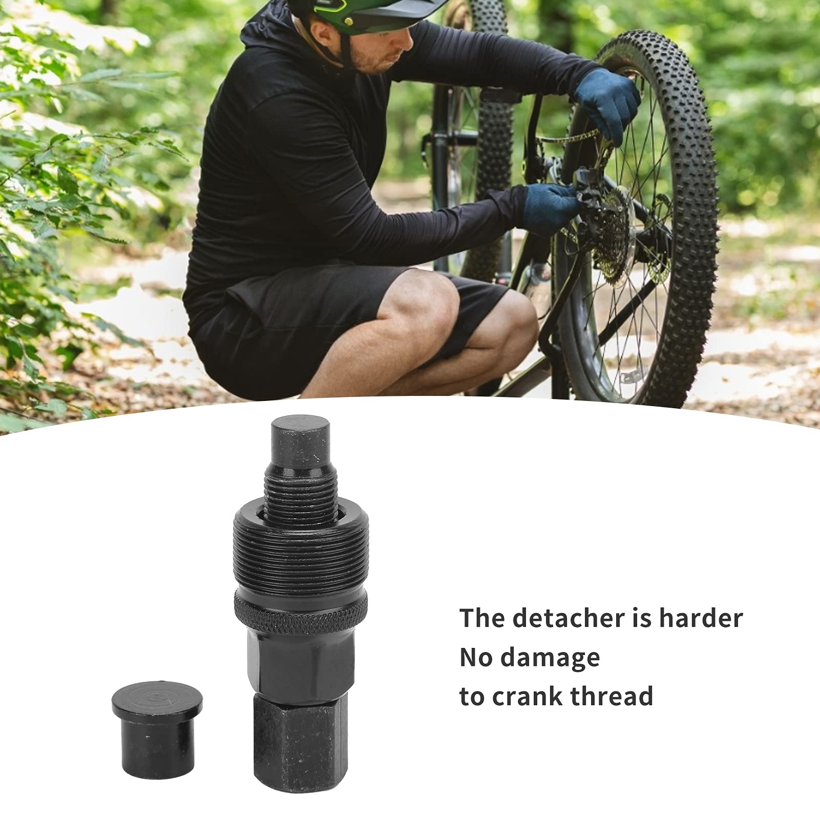 Estrattore Pedivelle Bici Strumento Di Smontaggio Guarnitura Estrattore Manovella Bici 1150390