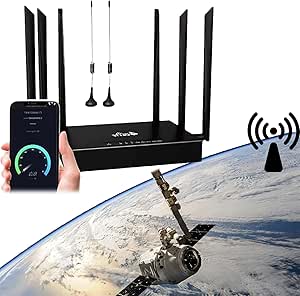 Amazon.com: Ultra Link Free WiFi Router Unlimited Satellite Internet ...