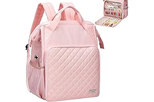 HOMEST Yarn Storage Bag for Crochet Projects and Supplies