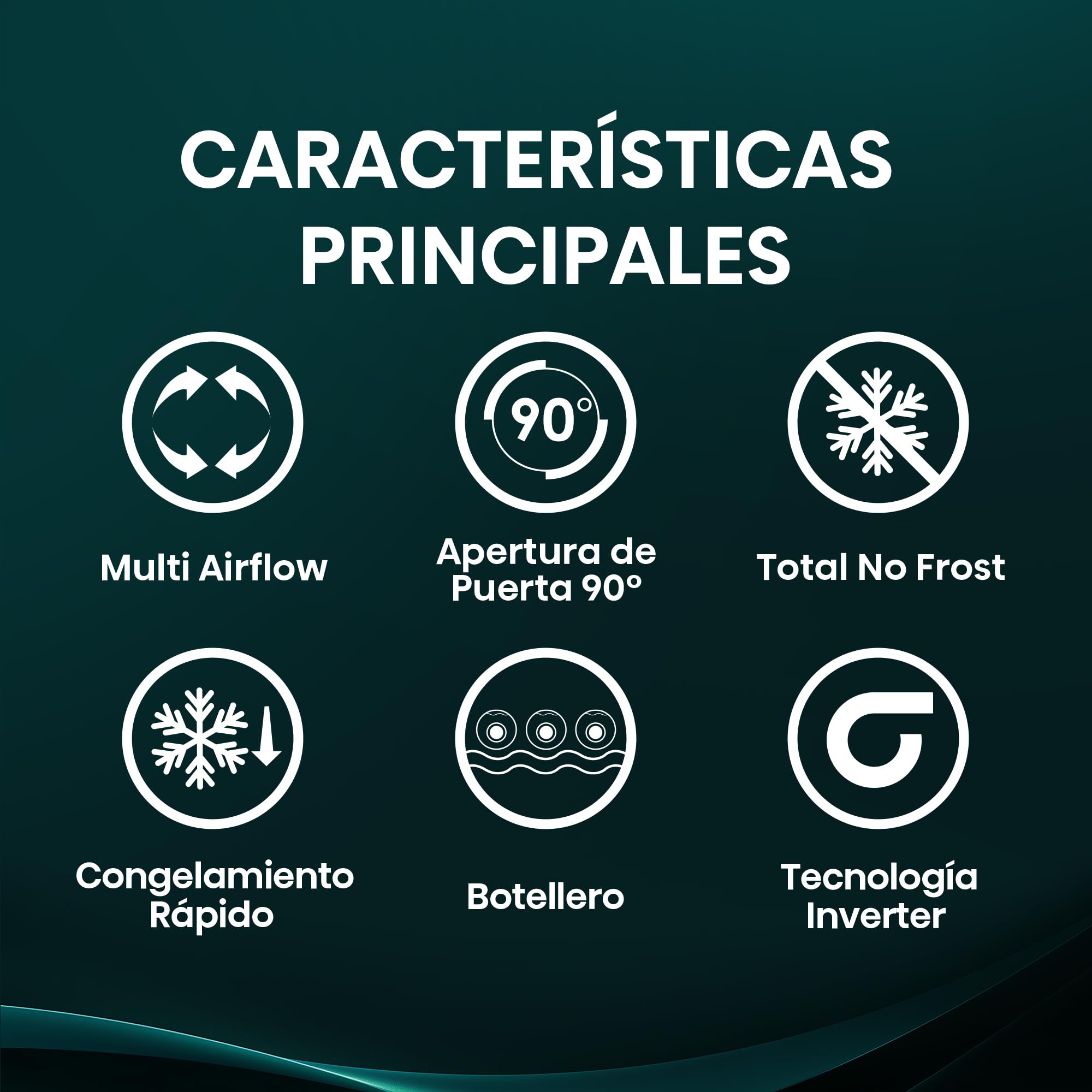 Hisense RB440N4AWA - Frigorífico Combi Total No Frost, Clase A, 336L, 202cm, Multi Airflow, Apertura de Puerta 90, Congelamiento Rápido, Botellero, Puerta Reversible, WiFi, Blanco