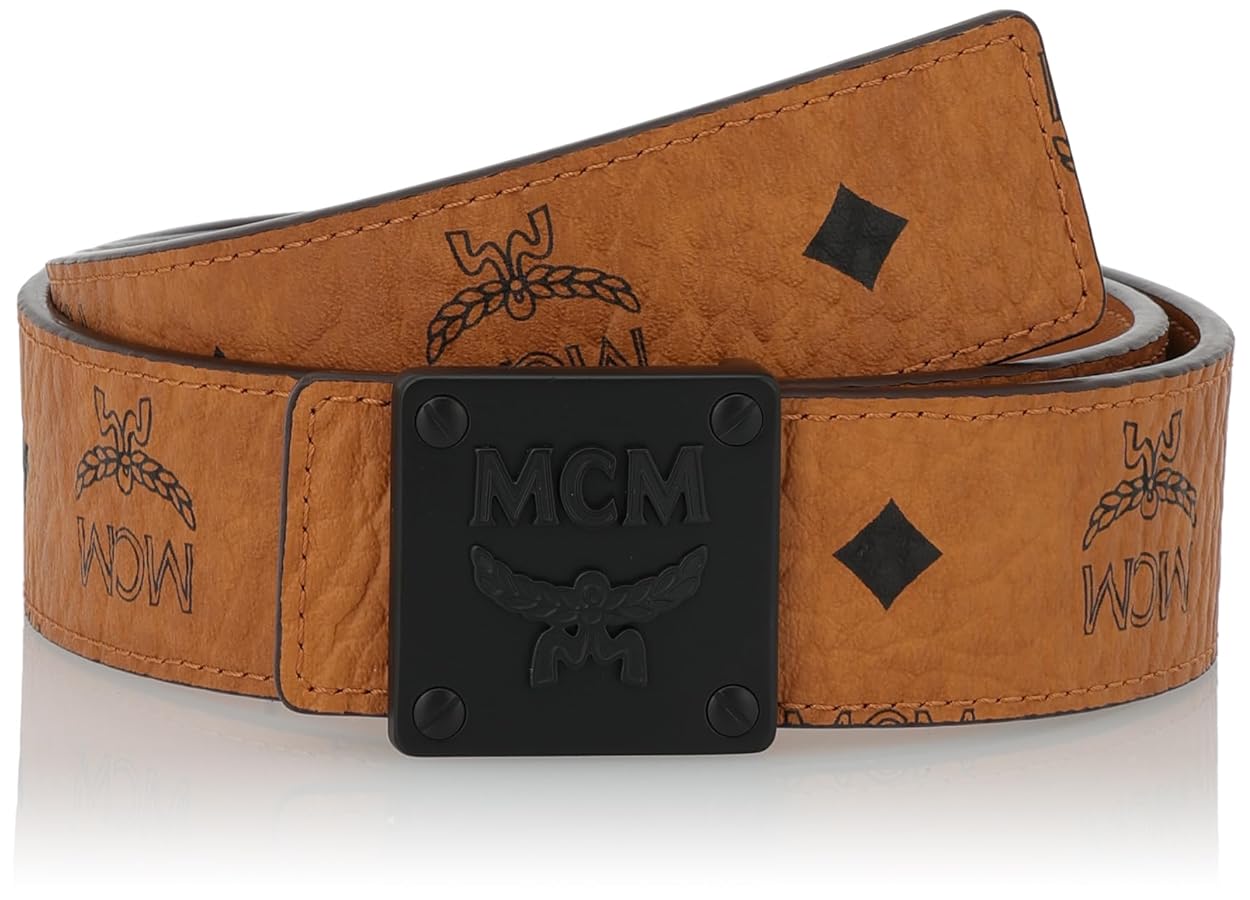 Amazon | [エムシーエム] ベルト MYBASMM02 COGNAC [並行輸入品