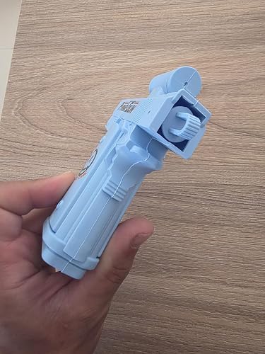 Pistolet à Eau Farceur Double Buse - Pulvérise Vers L'Avant Et L'Arrière - Bleu - Jeu Piscine