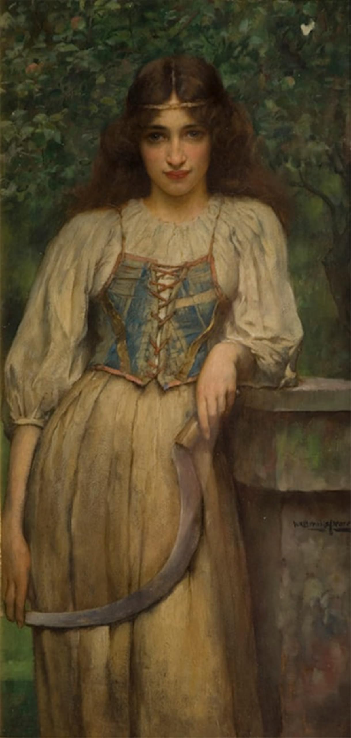 ARTXLXXBN Famous Art Print Poster Vintage Wall Art Resting by William A. Breakspeare Canvas Art Poster for Home Decor 60x90cm