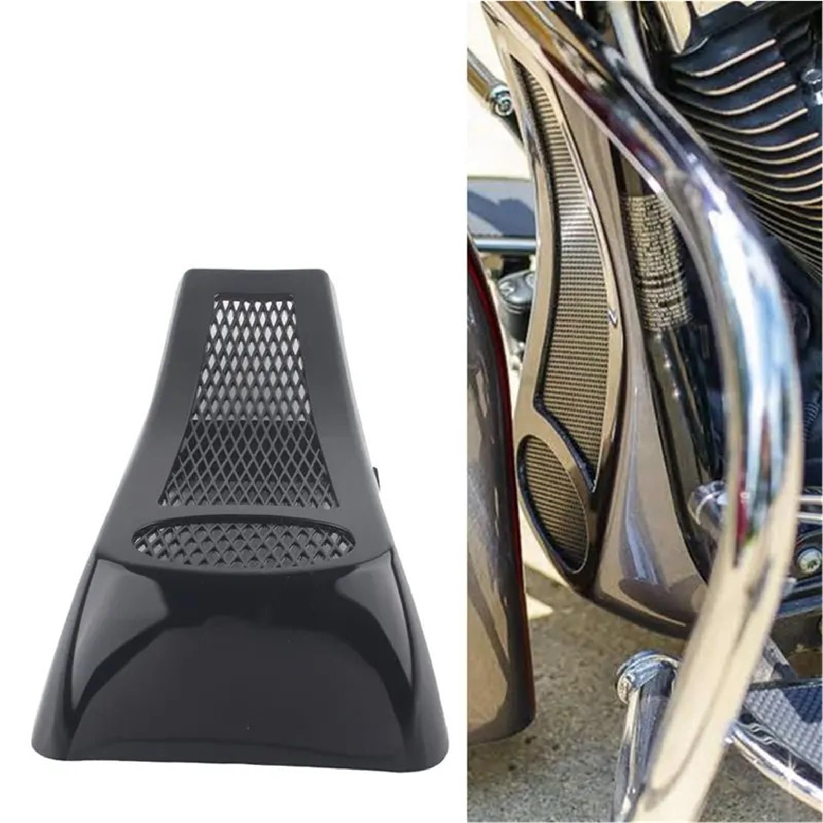 Siatka na chłodnicę motocykla Pasuje Do Da&vidson Softail 2000-2017 Osłony Ramy Chłodnicy Motocykla