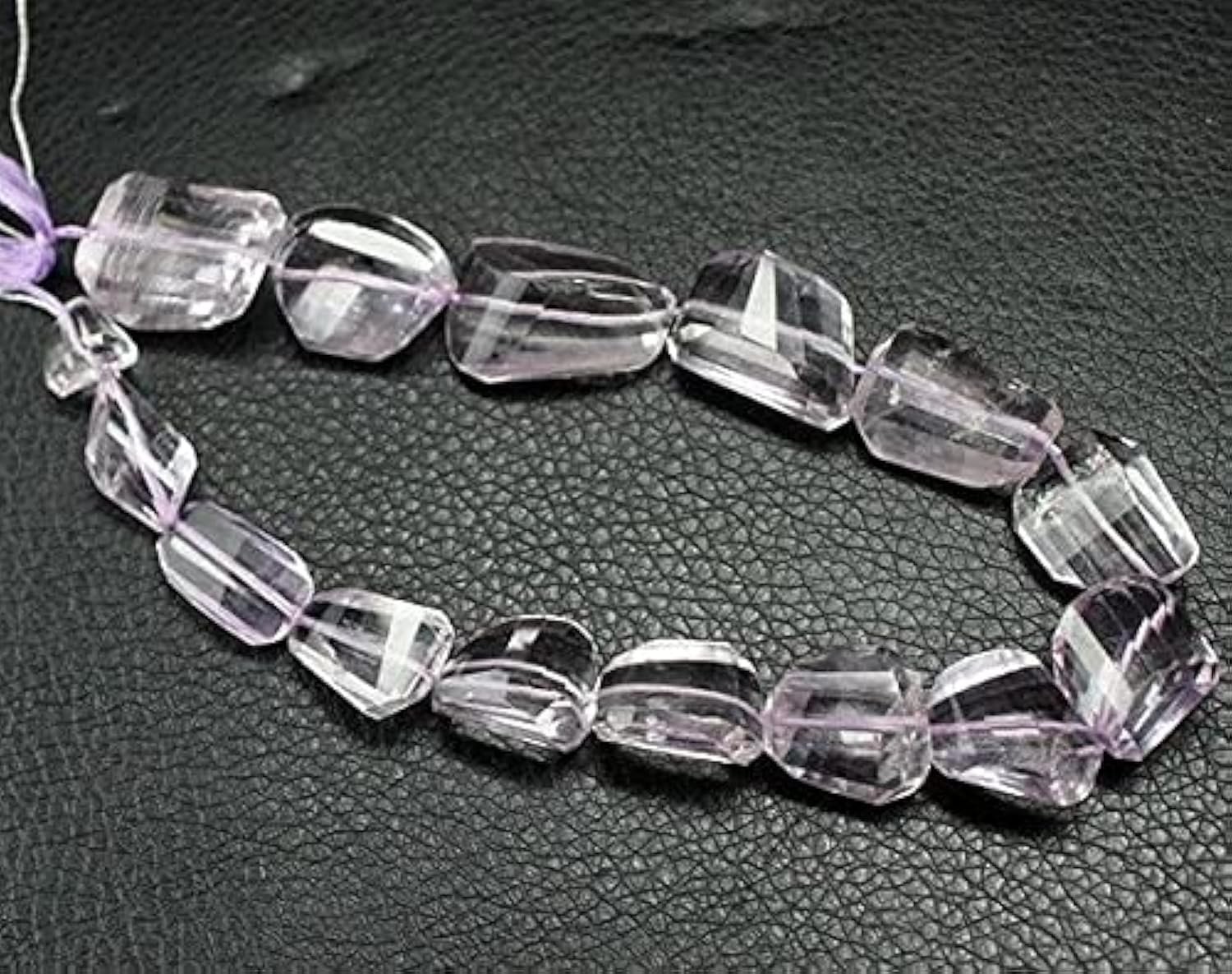 Améthyste rose LKBEADS perles de 16-21mm pour fabriquer vos bijoux bohèmes cet été
