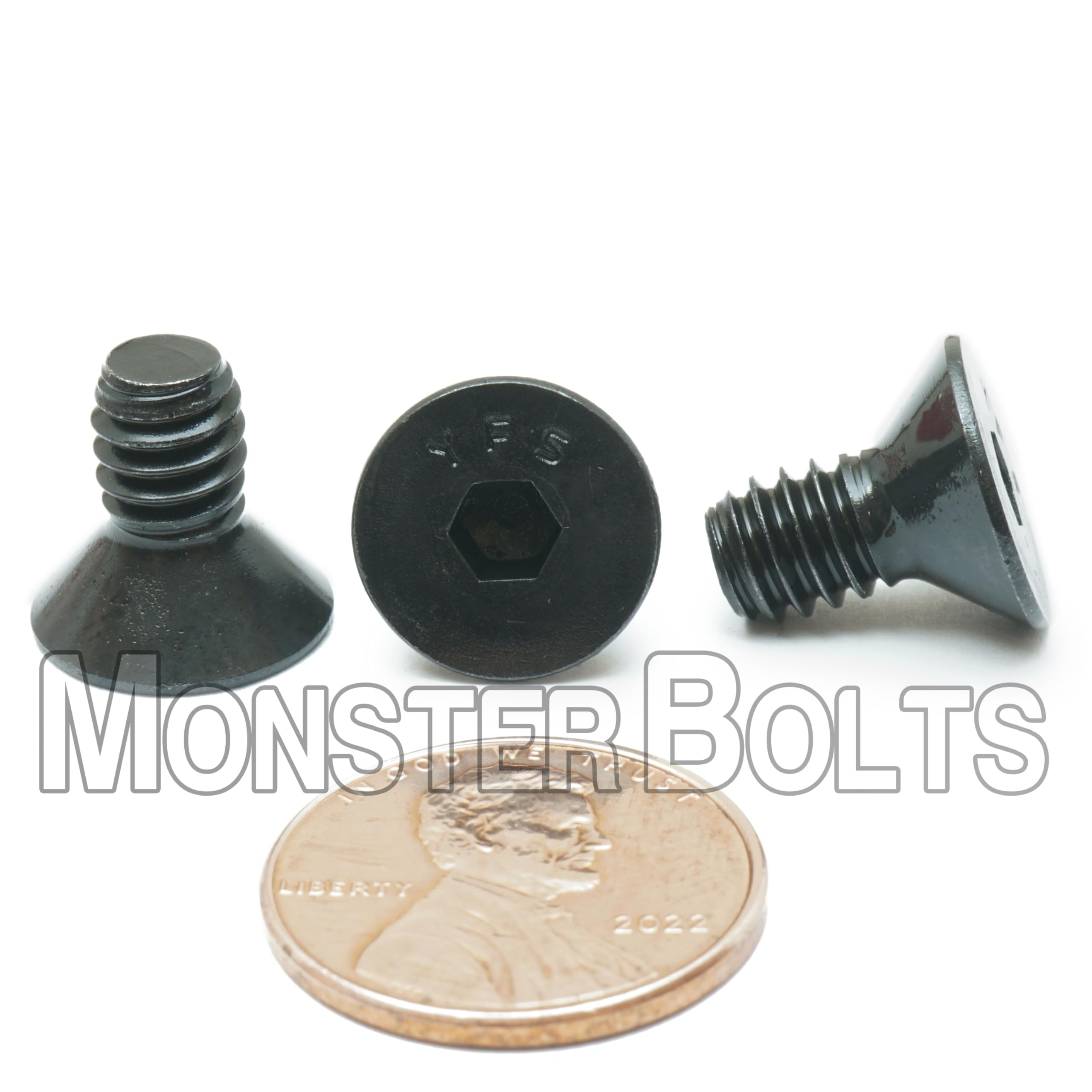 その他 FaB Amazon.co.jp: MonsterBolts 1/4インチ-20 フラットヘッド