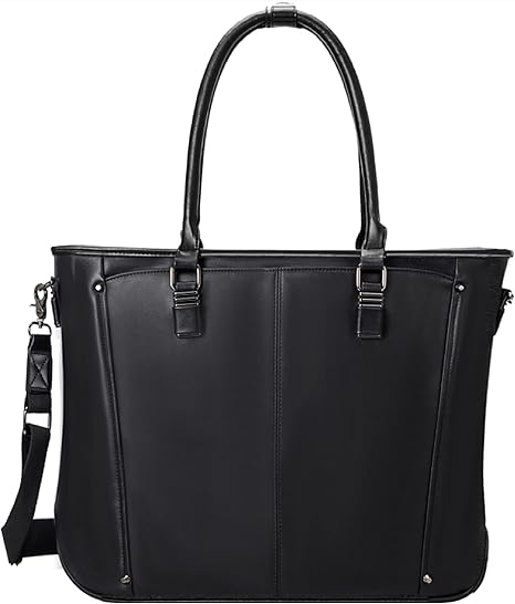 Amazon Co Jp Abiba ビジネスバッグ トートバッグ メンズ ビジネストートバッグ ショルダーバッグ ハンドバッグ 大容量 多機能 自立 リクルート 就活 ビジネス 通勤 通学 Pc 出張 撥水 ブラック 合皮 シューズ バッグ