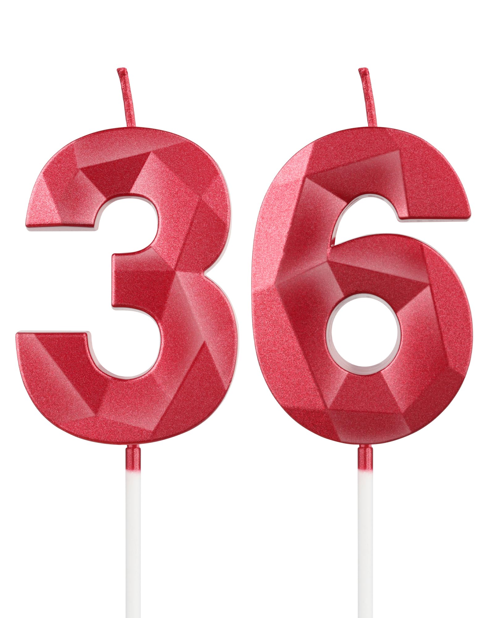 Royal Blue 13th Birthday Candles, 3D Number 13 Candle for Cake, Boy Girl 13th Birthday Decorations,Sapphire Candle Topper Blue Cake Decorations for Birthday Party Wedding Anniversary Supplies — view 362