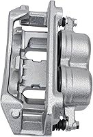 Vista 5 de Detroit Axle - Pinza de freno de disco delantera del lado del conductor + pastillas de freno de cerámica con repuesto de hardware para Ford F-150