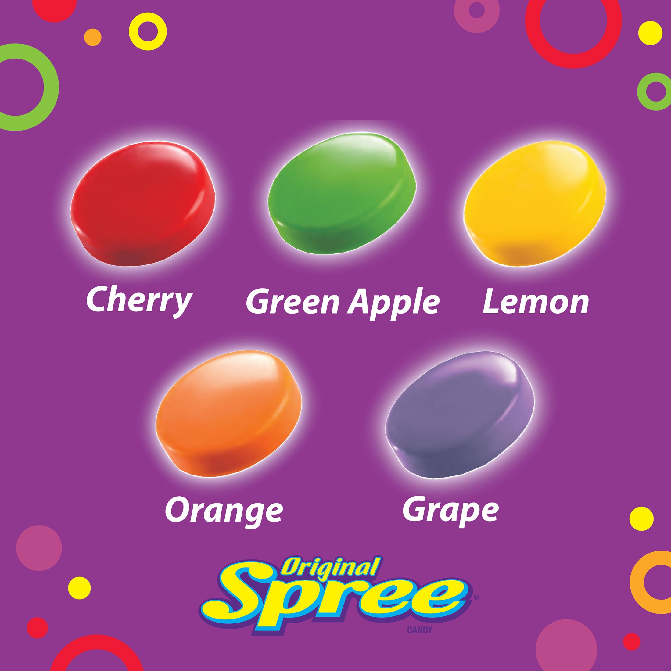 Amazon.com : Wonka Spree Original Hard Candy, 1.77 Ounce Rolls