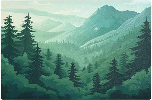 Vista 118 de Tapete de café para cafetera, máquina para cafetera, mesa, tapete absorbente de cuero para secar platos para encimeras de cocina, 18 x 12 pulgadas