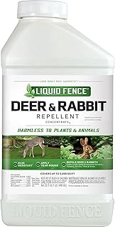 Liquid Fence 110 1 Quart Concentrate Deer Rabbit Repellent