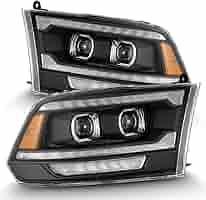 lumière AlphaRex 880552 Nova-Series Alpha Black LED Projector