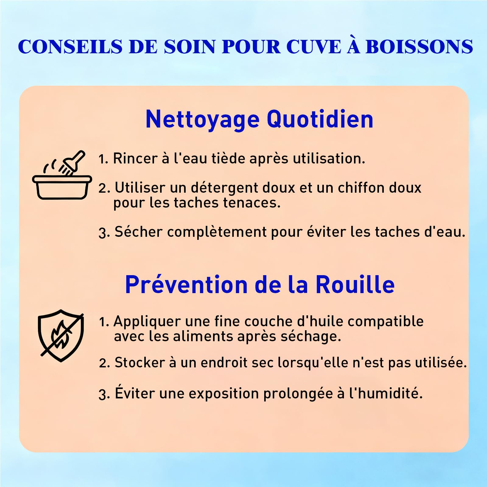 21 L Bacs à Boisson pour Fêtes, Grand Seau à Glace avec Poignées en Bois, Bac Galvanisé Noir, Bacs Idéals pour Boissons en Fêtes