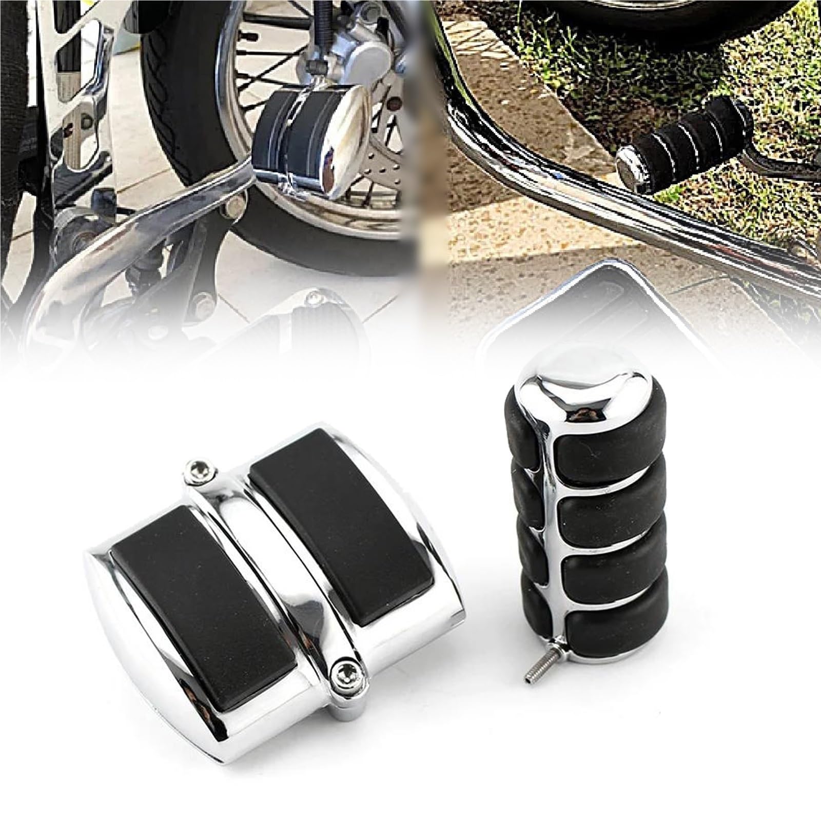 YDYBDA Motorcycle Gear Shift Lever Peg Brake Pedal Cover for Kawasaki for Vulcan 1700 1600 800 900 1500 2000