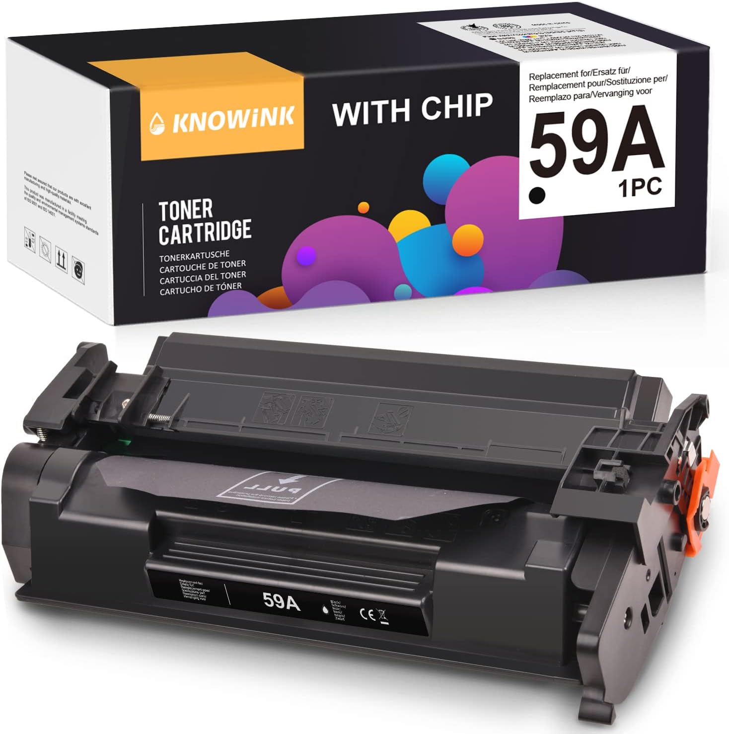 KNOWINK (Avec puce) Toner compatible HP 59A pour jet laser hp pro