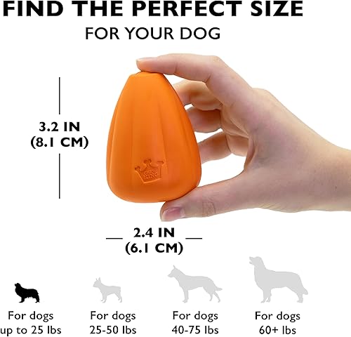 Chew King by Mammoth Premium Treat Dog Toy, Extremely — alternate angle