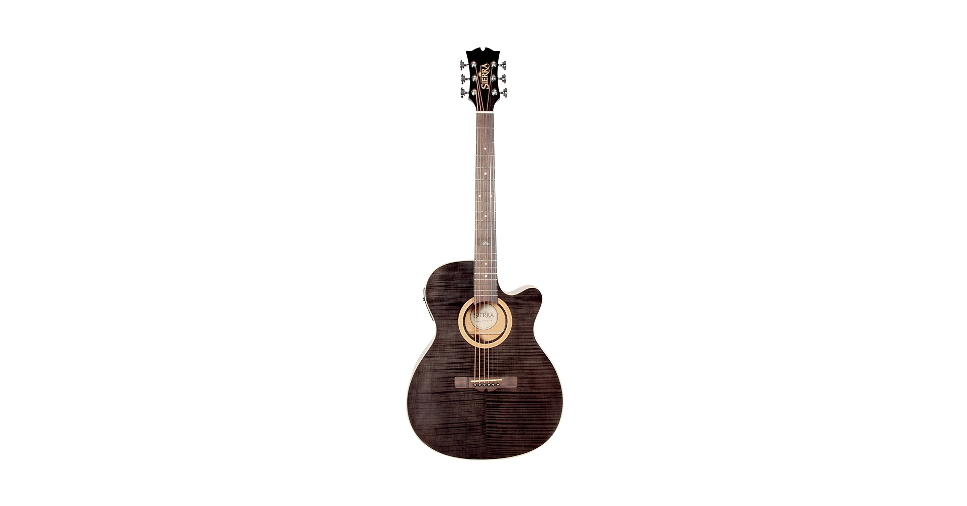 Amazon.com: Sierra Sunrise SA28CEFTBK Acoustic-Electric