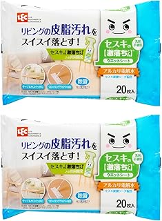 レック セスキ の 激落ちくんシート フローリング 用 20枚入 (2個パック) アルカリ電解水使用 S00927