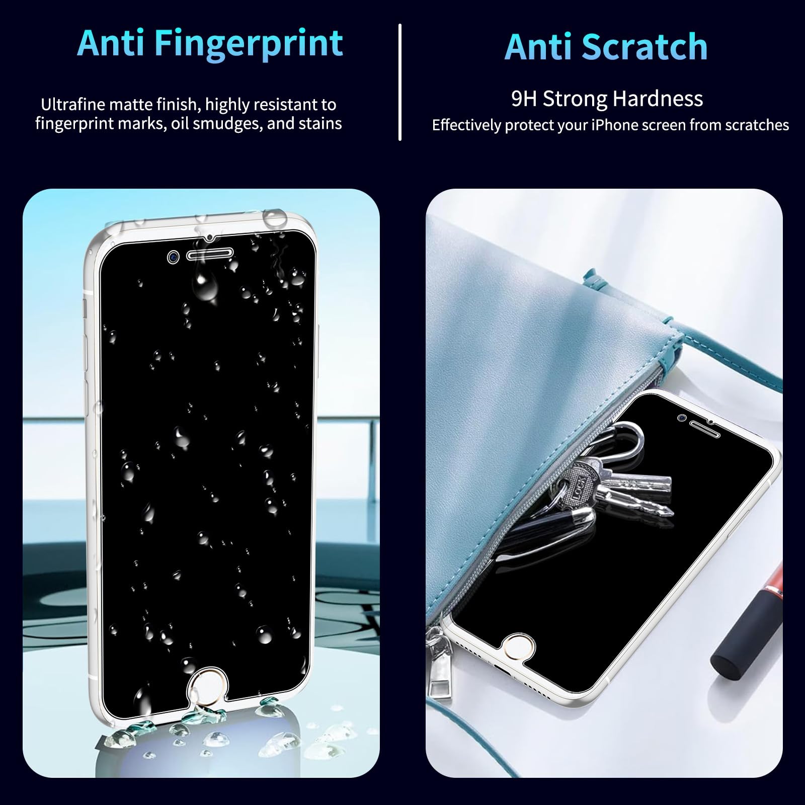 AVANA iPhone XR / iPhone 11 vetro blindato privacy screen