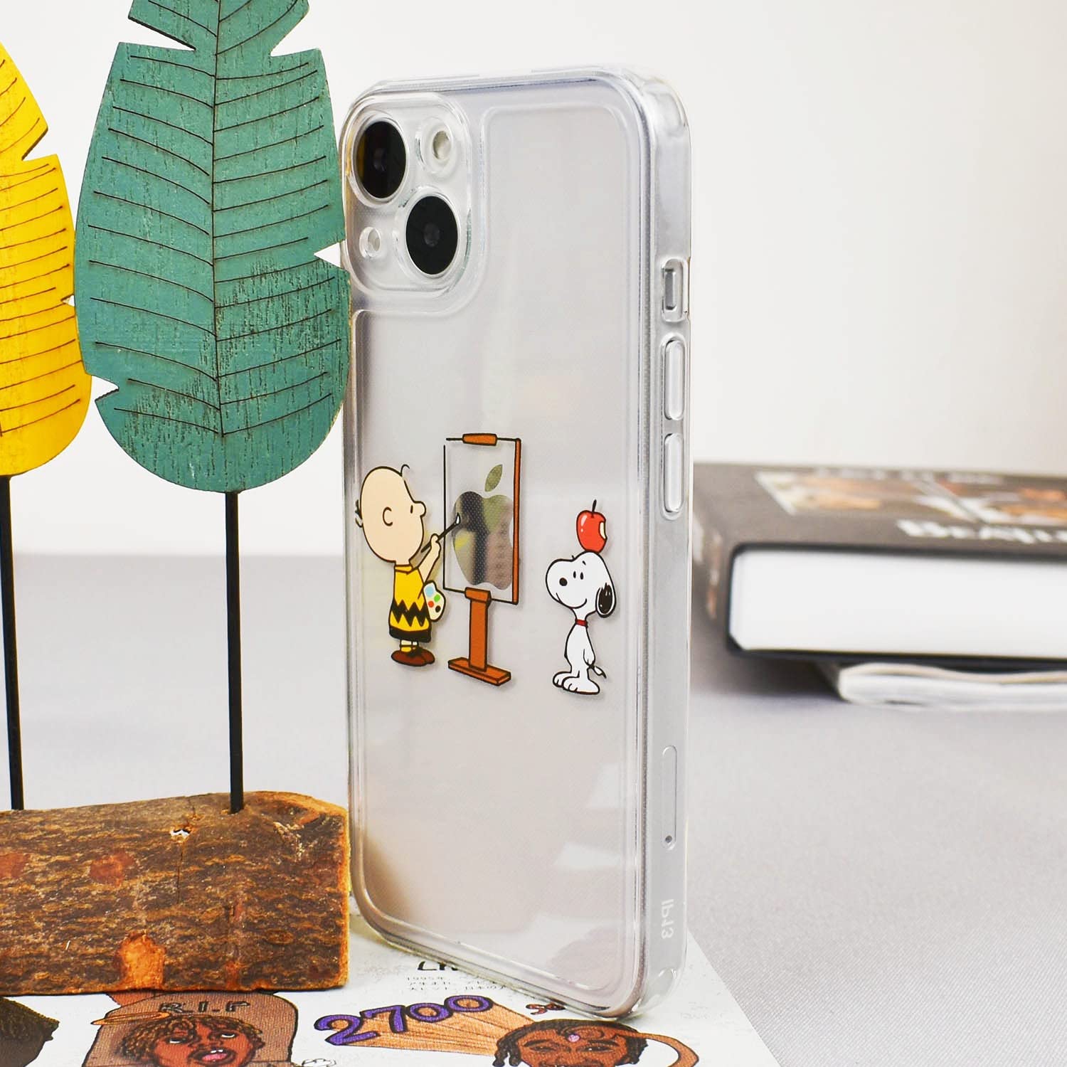 Amazon.co.jp: スヌーピー iPhone 12 mini 用 ケース クリアソフト