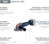 Bosch PRO 18V System Meuleuse angulaire sans-fil GWX18V-11PS (avec L-BOXX) - 2