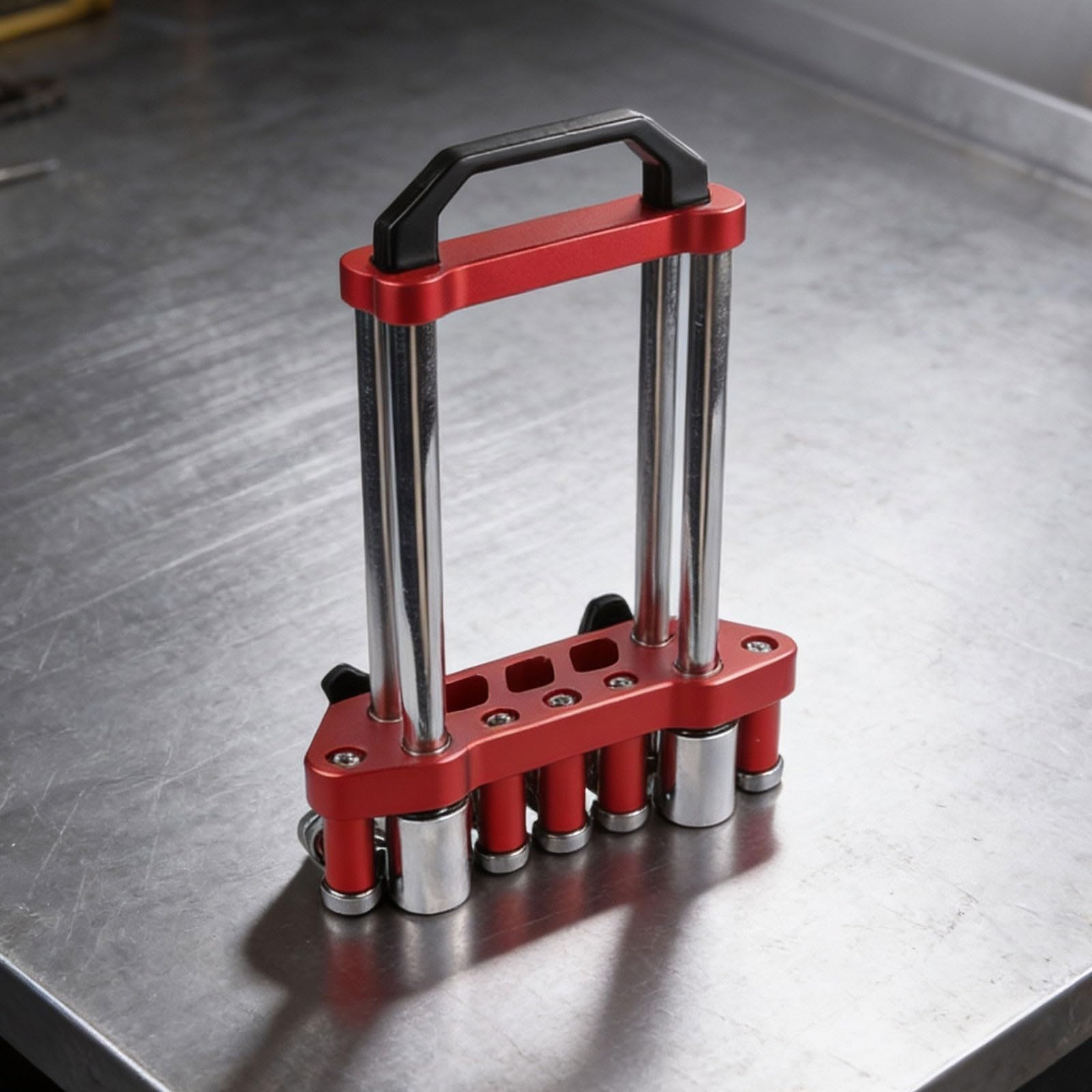 Rodillo de chapa de metal de 2 estaciones para curvas de 0 a 100 grados con medidor de profundidad ajustable y rodillos de acero inoxidable para uso profesional en tareas de modelado de materiales de