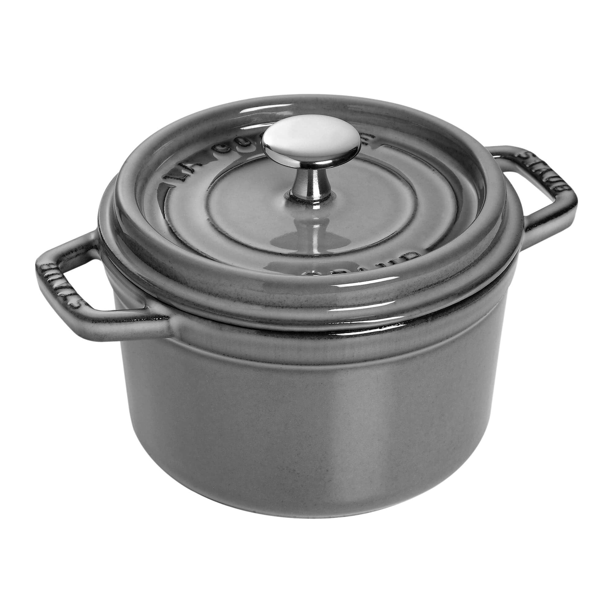 Amazon.com: Staub 1101618 Round Cocotte Oven, 6 1/4 inch, - 1 1/4