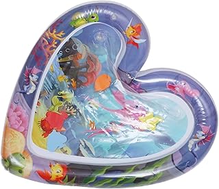 Toyvian 1Pc Almofada De Água Almofadas De Revelação De Água Para Crianças Jogo De Bebê Tapete De Jogo Cheio De Água Tapete De Tempo De Barriga Almofada Flutuante Para Bebê Tapete De Jogo