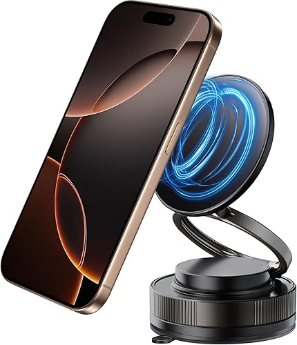 Vipbu Soporte para teléfono, soporte de teléfono Vipbu, soporte magnético de vacío ajustable de 360, soporte de teléfono con succión magnética al disponible en Yaxa Costa Rica