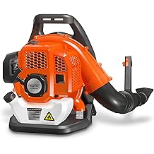 NEO-TEC 52 cc Gas Backpack Leaf Blower 564 CFM 216 MPH 2-Cycle Engine Padded Harness Anti-Vibration Easy-Start Back Pack Leaf Blowers Gas for Lawn Yard Care-Gifts for Dad