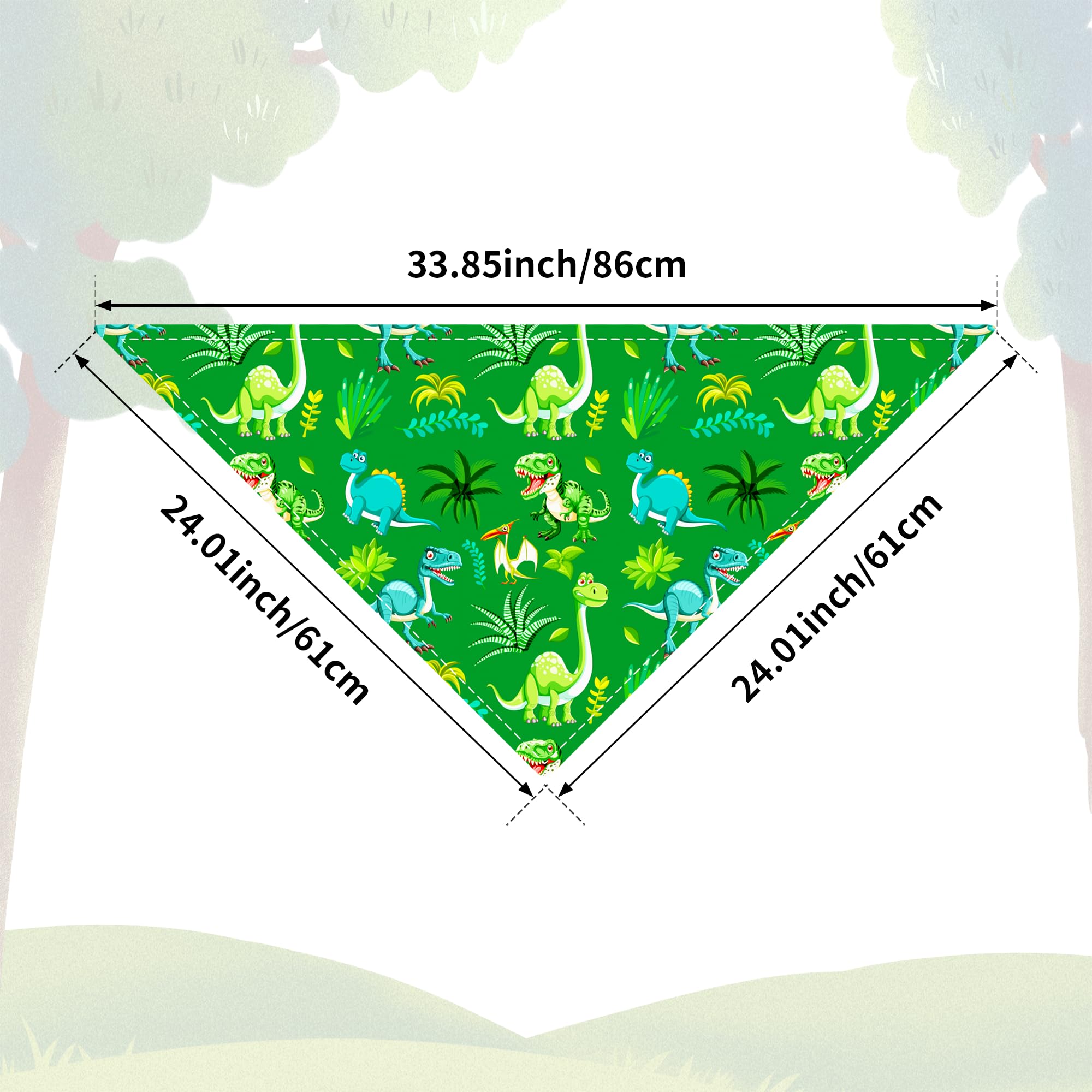 Hundehalstücher mit Dinosaurier-Motiv, für große und extra große Hunde, XXL, XXXL, für große Hunde, 50 Stück