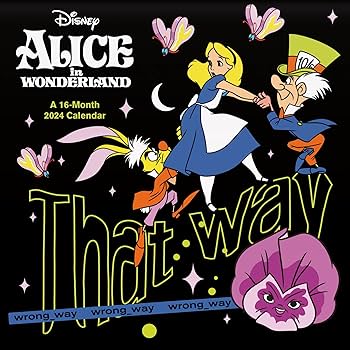不思議の国のアリス　万年カレンダー Amazon | 2024 ディズニー 不思議の国のアリス 壁掛けカレンダー