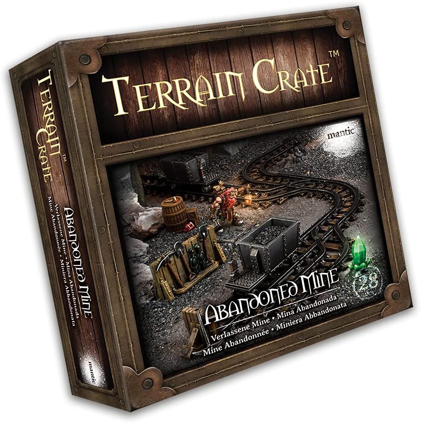 Mantic Games MGTC115 TerrainCrate: Abandoned Mine, Multi