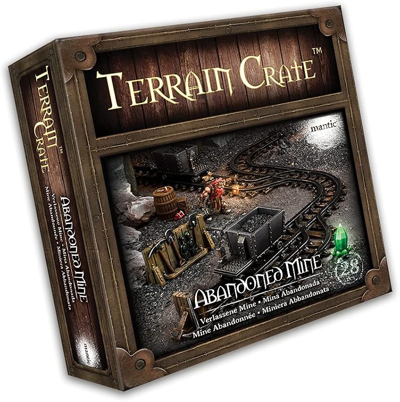 Mantic Games MGTC115 TerrainCrate: Abandoned Mine, Multi