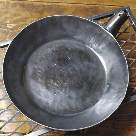 Amazon Co Jp 厚み3 2mmフライパン 取っ手無タイプ ソロキャンプ ブッシュクラフト アウトドア スポーツ アウトドア