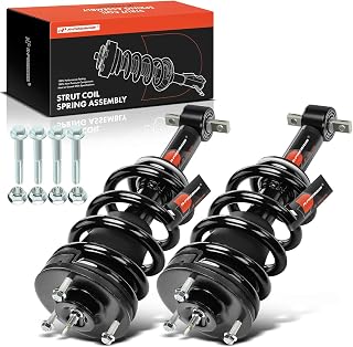 A-Premium Front Struts with Coil Spring Compatible with Chevrolet & GMC