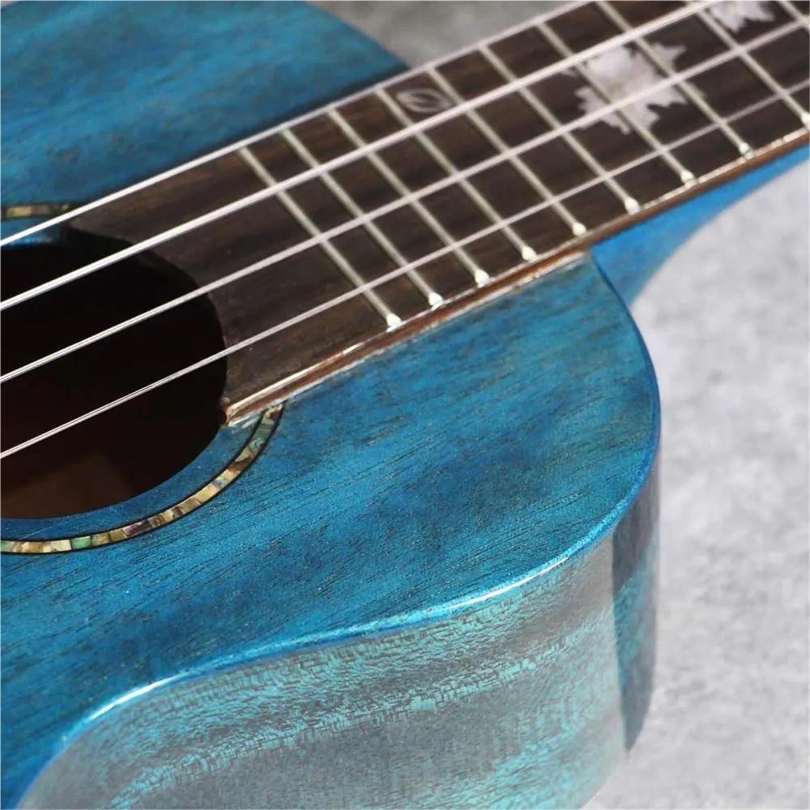 Ukulele Ukulele 23 Cale Lite Drewno Mahoniowe Połysk W Zestawie Pokrowiec Tuner Capo Pasek(C)