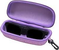 Vista 8 de XANAD Estuche rígido para gafas de seguridad, gafas de sol para disparo (azul)