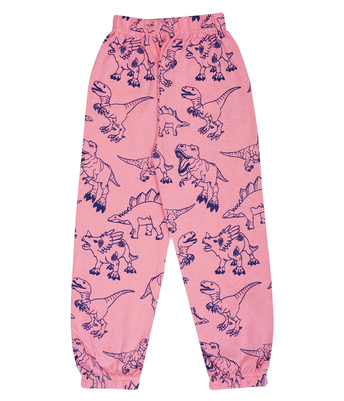 T2F Girls Cotton Regular Fit Printed Track Pant (Pack of 5) 3