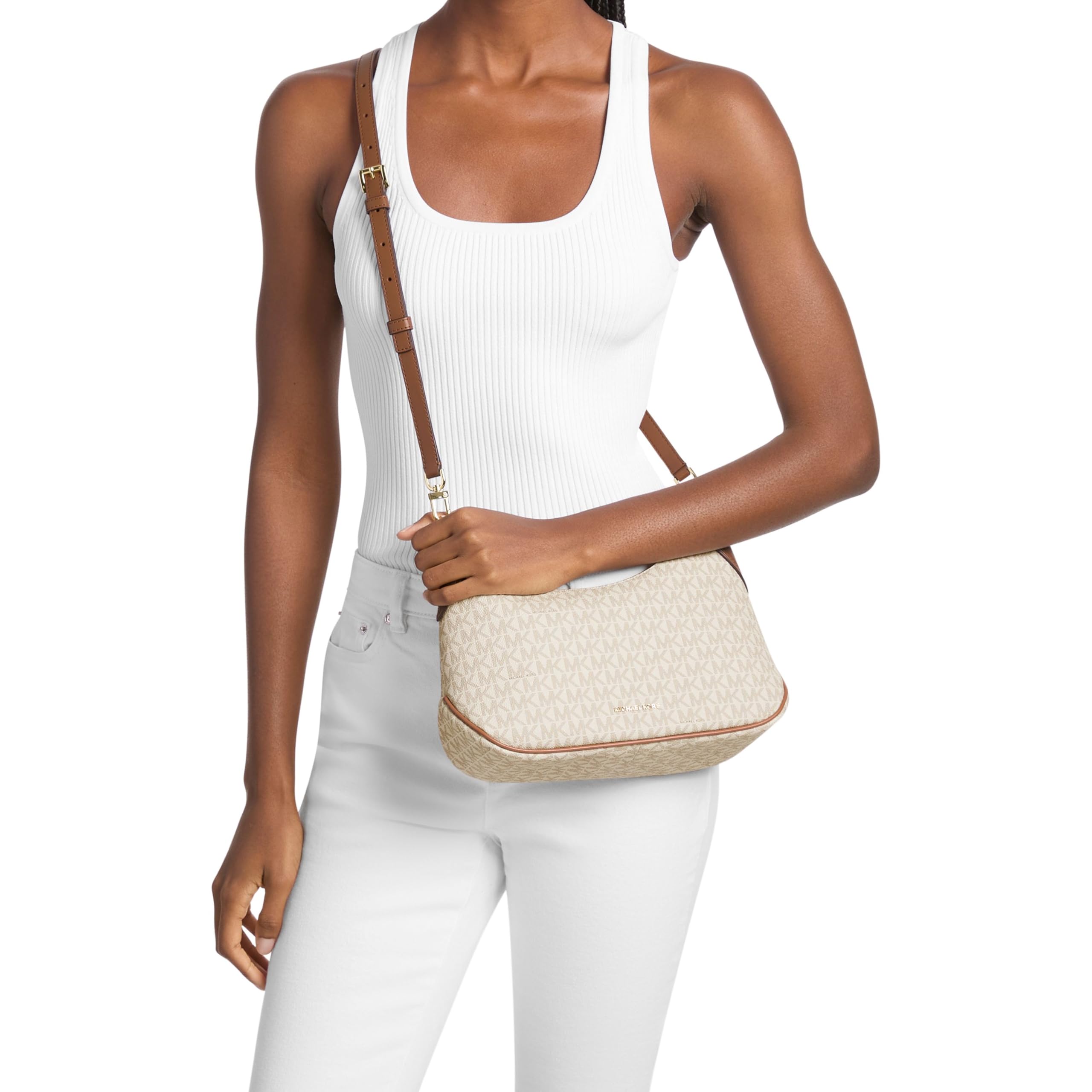 Michael Kors - Jet Set Medium Conv Pouchette Xbody, Handbag Donna