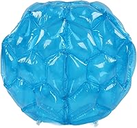 Vista 2 de TOPINCN Bolas inflables de colisión para jugar pelota de parachoques bola divertida niños para niños azul claro bolsas de juguete redes