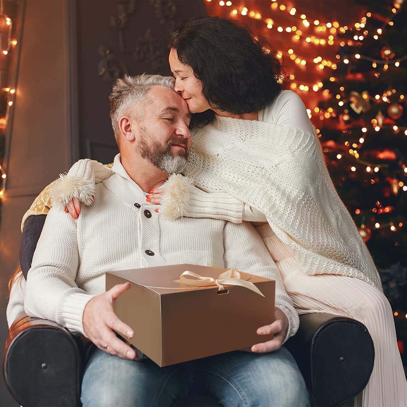Pudełka prezentowe z pokrywkami, pudełka na prezenty luzem ze wstążką, pudełko na oświadczyny dla druhny, pudełka na prezenty z papieru kraftowego, na ślub, Boże Narodzenie, Halloween, baby