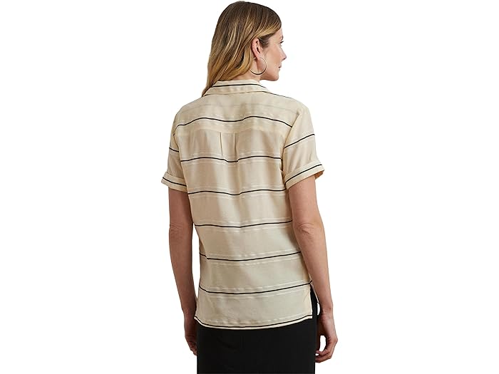 Striped Short-sleeve Camp Shirt - Image 2