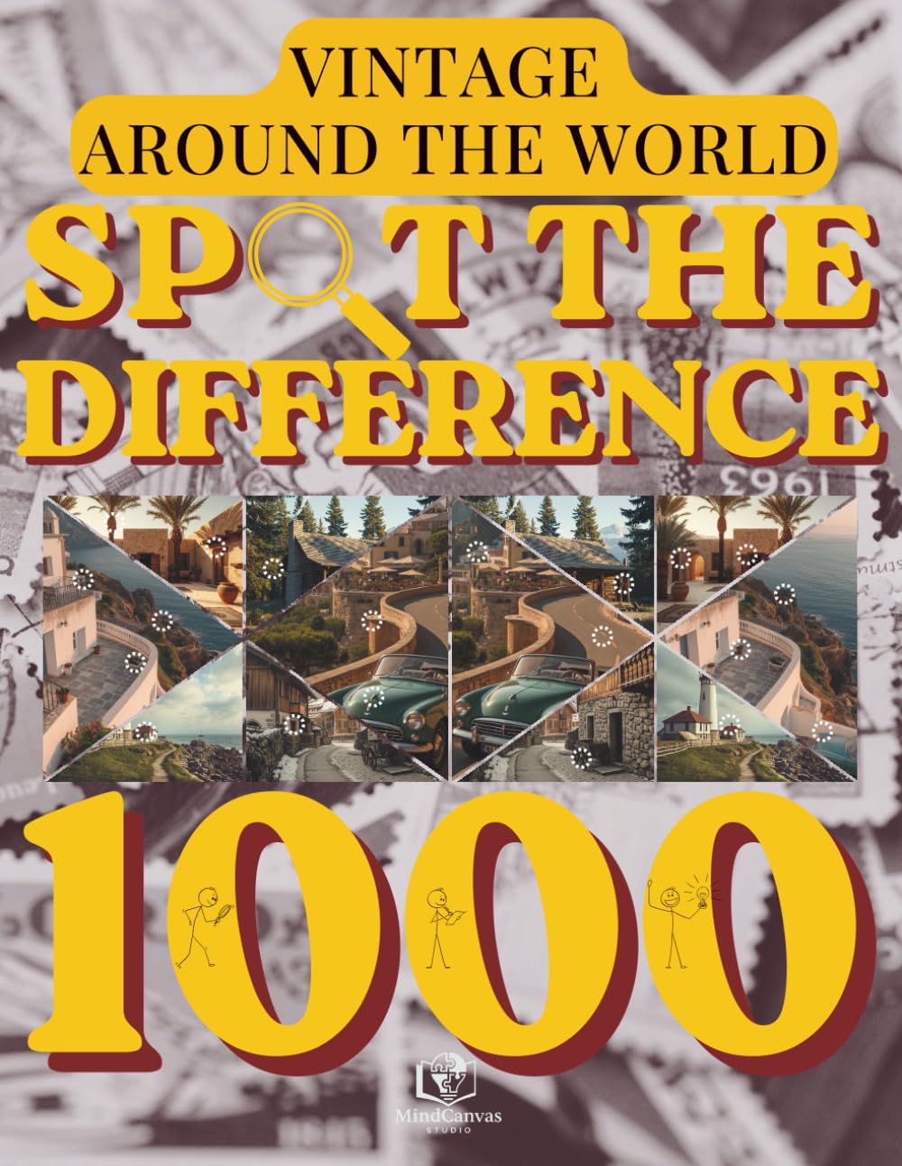 Spot the Difference – Around the World: Find the Differences in Scenic Travel Visual Puzzles for Adults: A Relaxing Puzzle Adventure with +120 Global ... Puzzle Series by MindCanvas Studio)