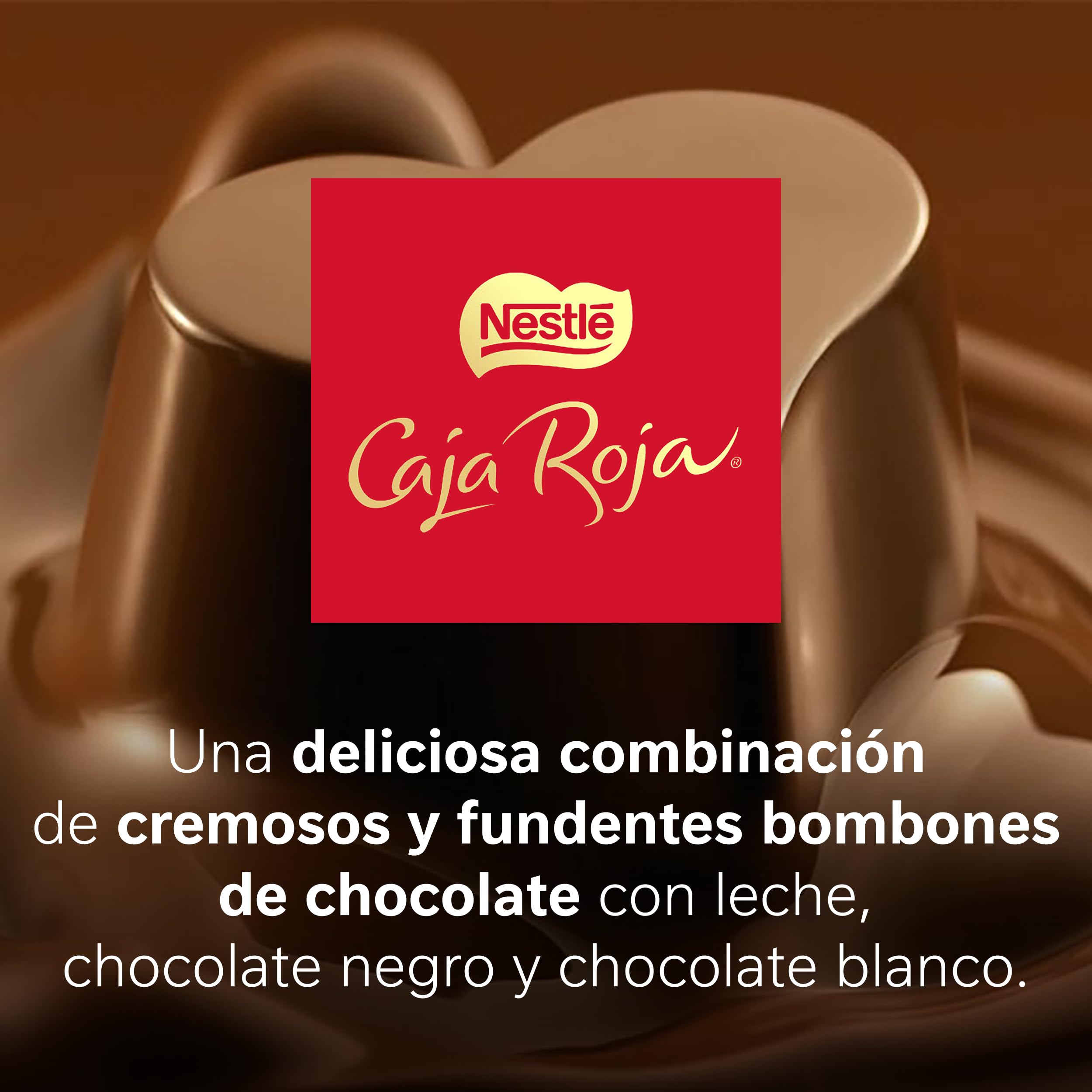 Nestlé Caja Roja bombones de chocolate - Pack de 12 x 45g