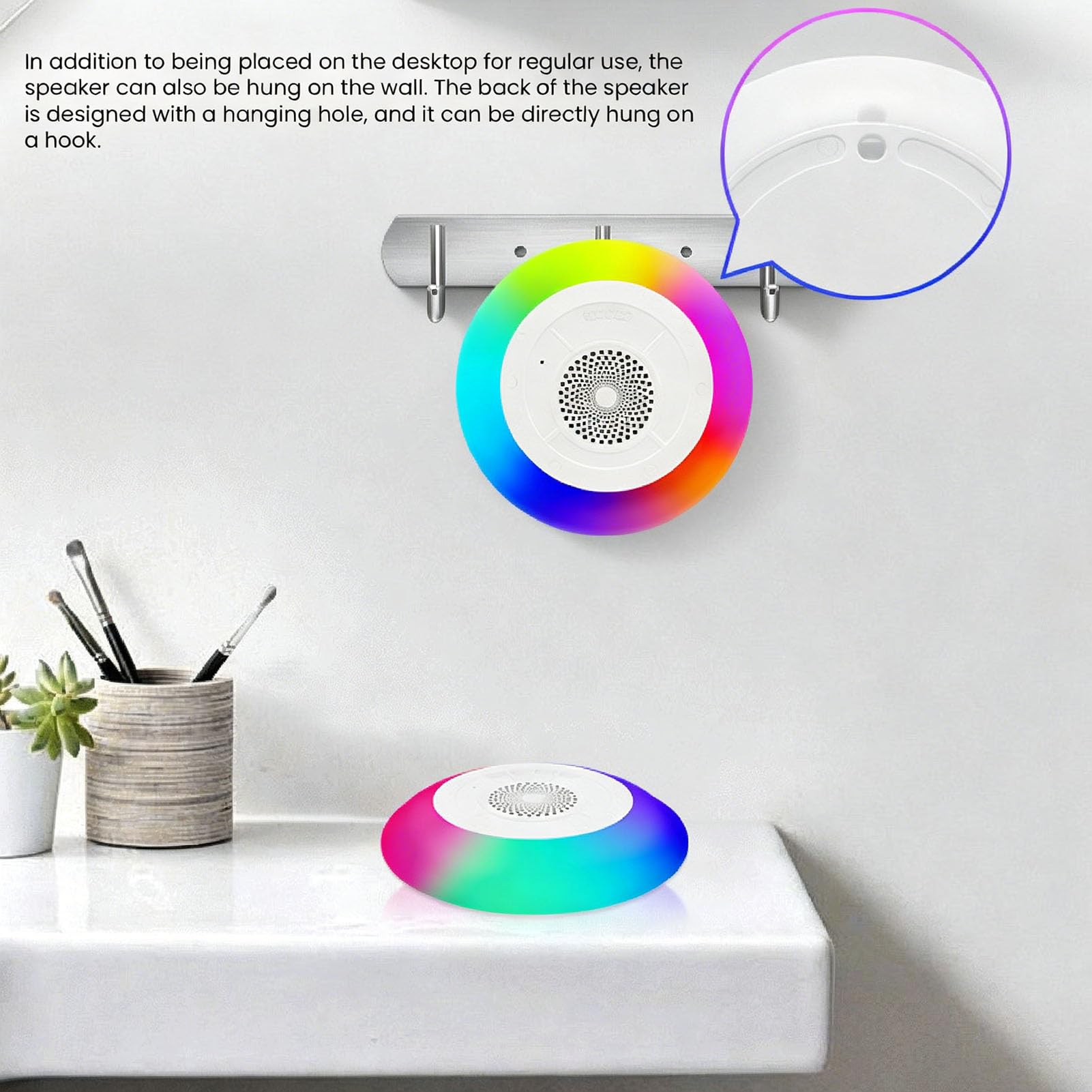 Cassa Bluetooth RGB Galleggiante Impermeabile per Piscine Ed Eventi