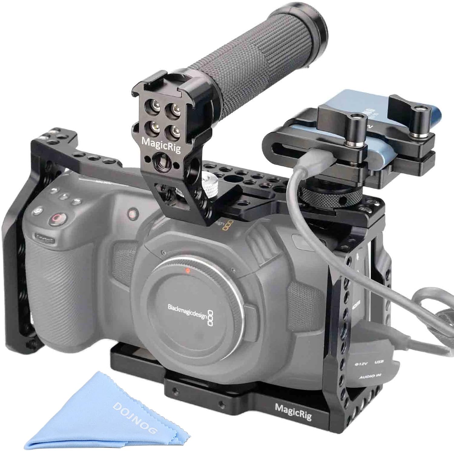 MAGICRIG Full Cage with Top Handle for Blackmagic Pocket Cinema Camera 4K  6K